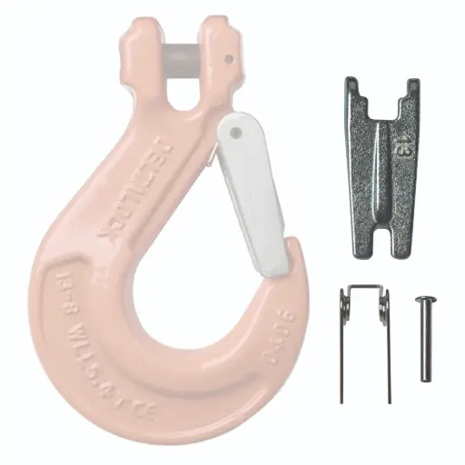 Klepset tbv gaffelhaak 