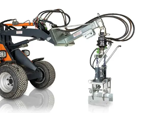 [HBK] Bandenklem hydraulisch met rotator (8-70cm)