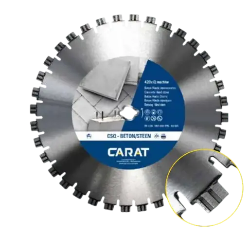 [CARCSQ4204000] Diamantzaagblad 420mm beton (droog zagen) IQ