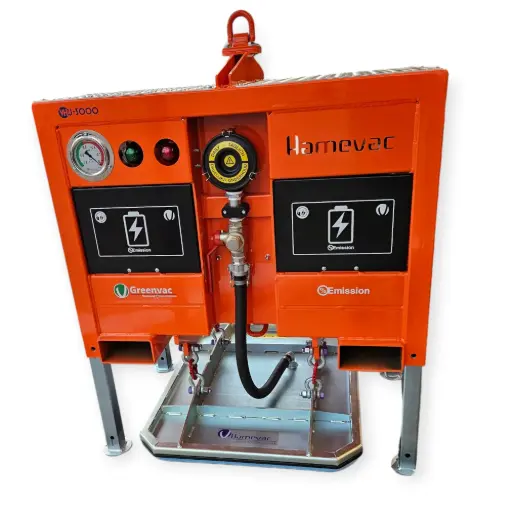 [VHU-3000-AR-SET] SET: Hamevac VHU-3000-AR accu 