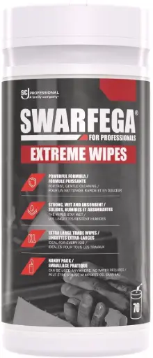 [MAJ85006300] Swarfega Extreme Wipes SBB70W Reinigingsdoekjes – 70 Stuks